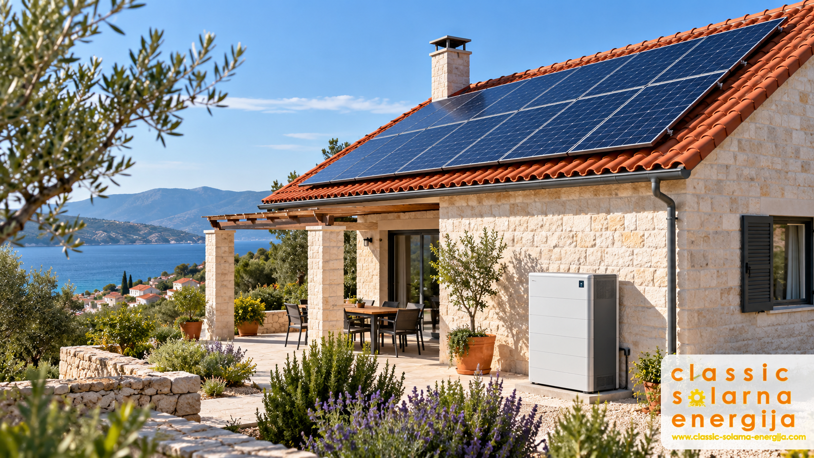 Photovoltaik batteriespeicher classic solarna energija kroatien